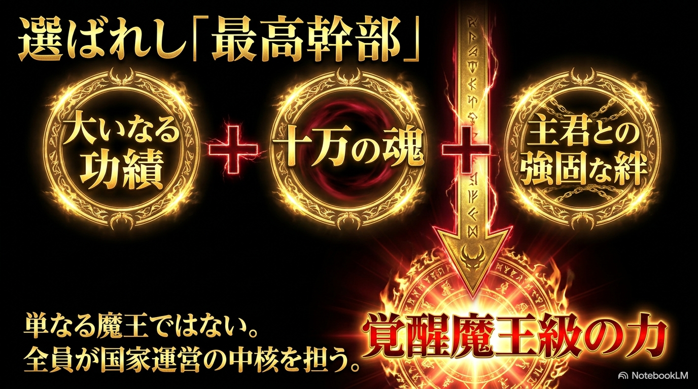 大きな功績と十万個分の魂、リムルとの強固な絆によって聖魔十二守護王が覚醒魔王級へ進化する流れ