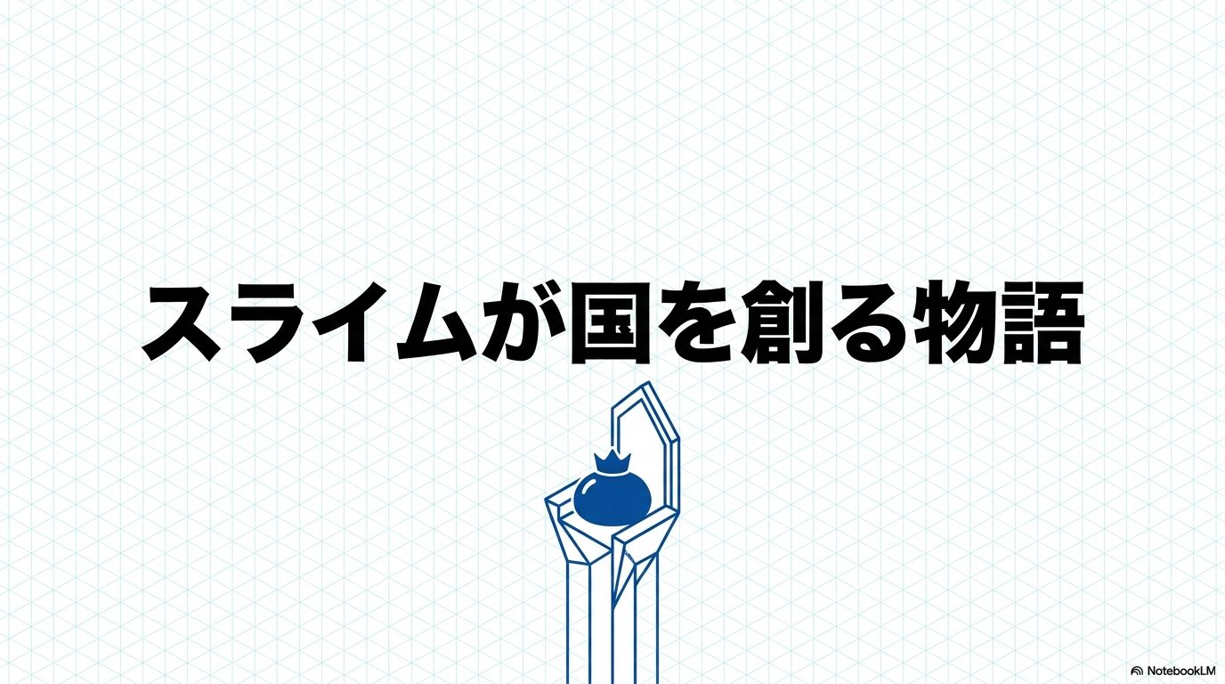 スライムに転生した主人公が仲間と国を創る転スラの物語