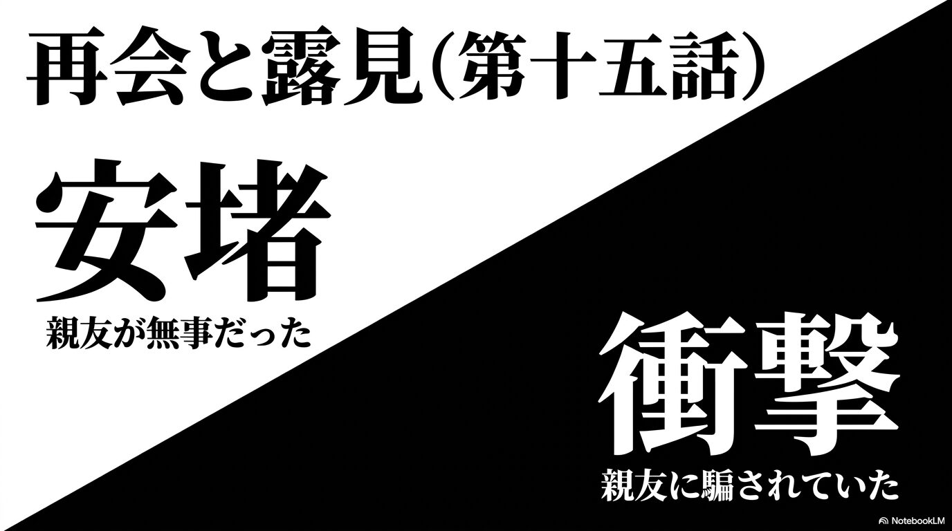 親友に騙されていたという衝撃
