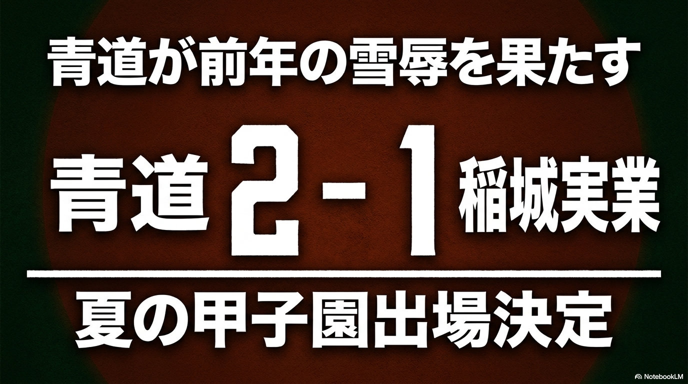 ダイヤのA act2西東京大会決勝は青道高校が稲城実業に2対1で勝利し夏の甲子園出場を決めた