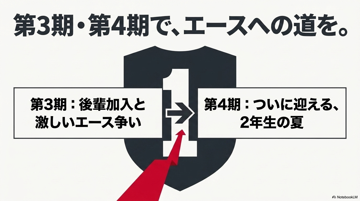 ダイヤのA第3期actⅡのエース争いから第4期actⅡ Second Seasonの2年生夏大会へ続く流れ