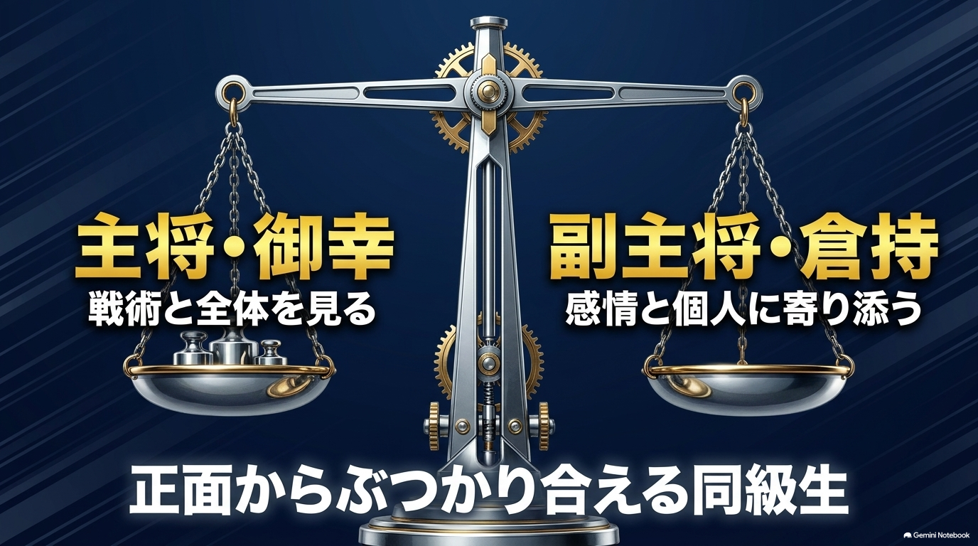 主将の御幸一也と副主将の倉持洋一が異なる役割で青道を支える関係