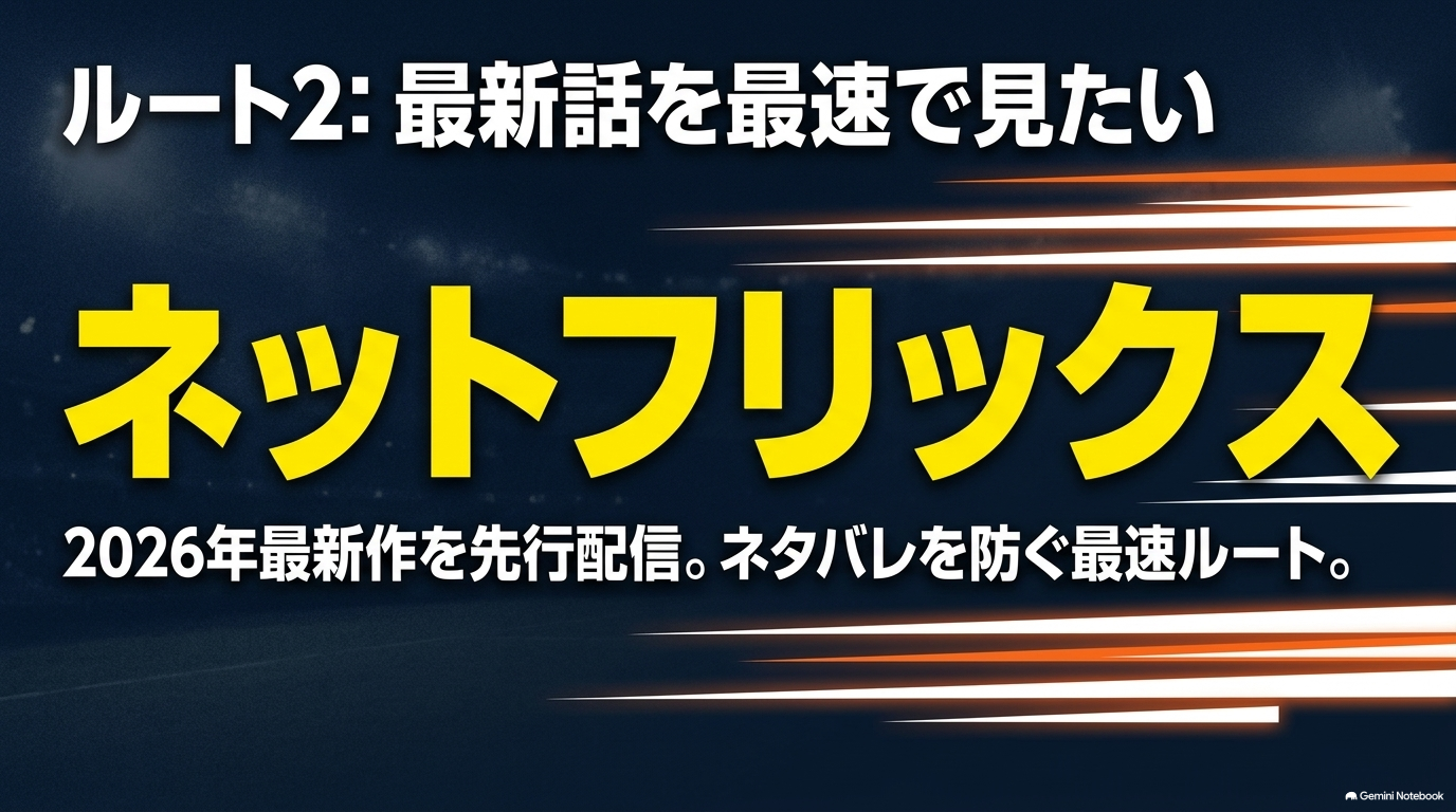 『ダイヤのA actII Second Season』最新話を先行配信で早く見るNetflixルート