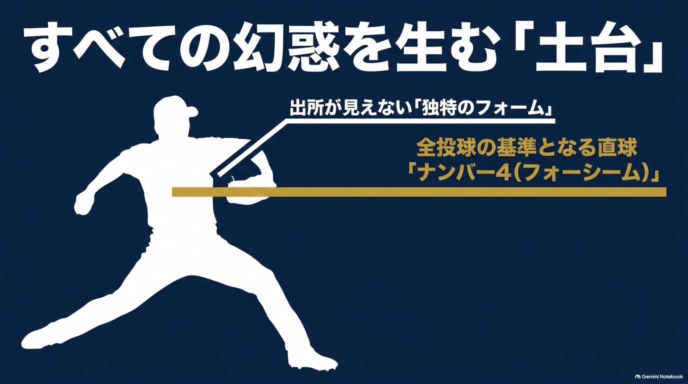 沢村栄純の出所が見えにくいフォームとNo.4フォーシームがナンバーズの土台になる仕組み