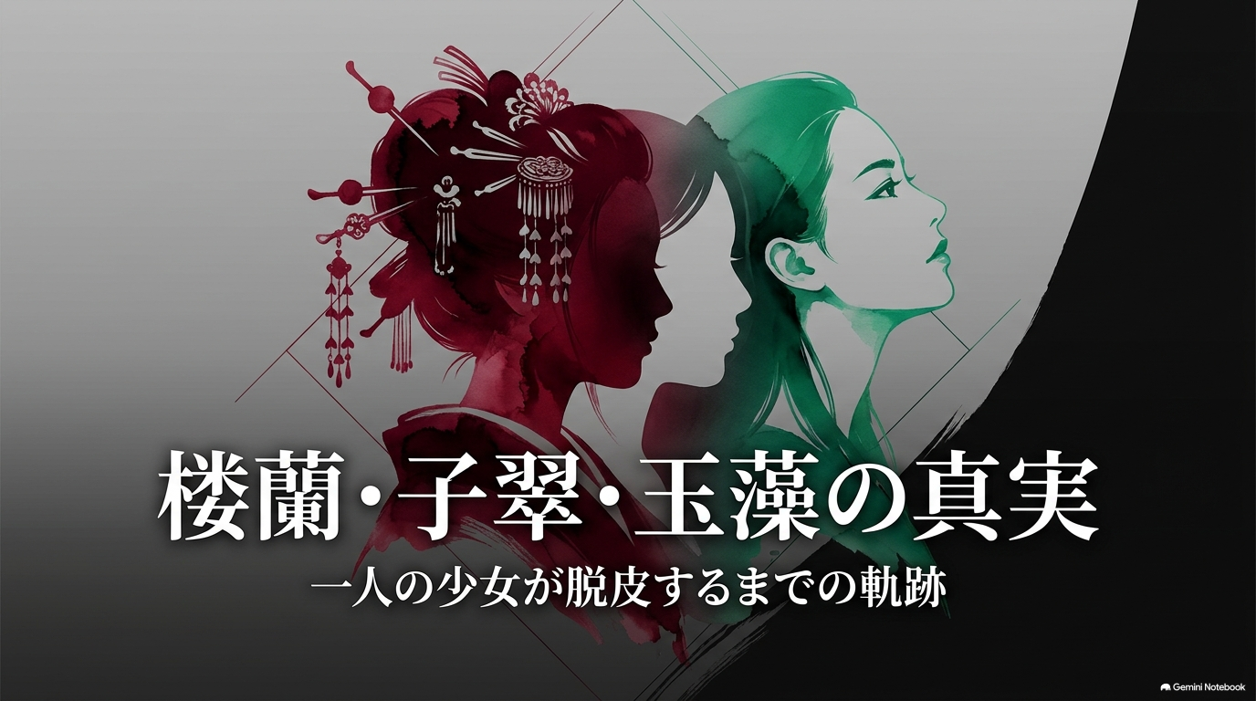 薬屋のひとりごとの楼蘭・子翠・玉藻の関係と、一人の少女が自由を得るまでの軌跡